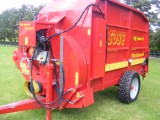 Lower discharge chute for pig arks